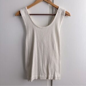 MADEWELL RIBBED OPEN BACK TANK